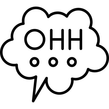 kabarcık konuşma mesajı, vektör illüstrasyonu