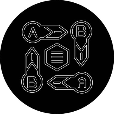 seo modern simgesinin vektör illüstrasyonu