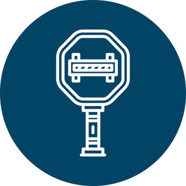 Modern simgenin vektör illüstrasyonu