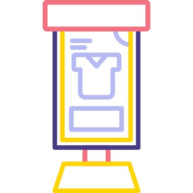 Modern eğitim ikonunun vektör illüstrasyonu