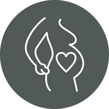 Modern simgenin vektör illüstrasyonu