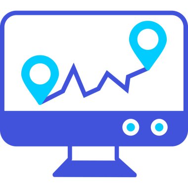 Harita yeri. Basit tasarım