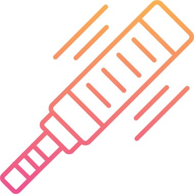 fırça. Web simgesi basit illüstrasyon