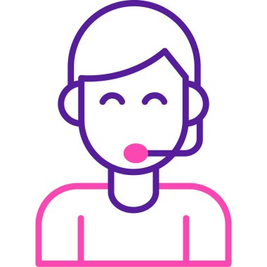 Gülümseyen ve ağzı olan bir kadın.