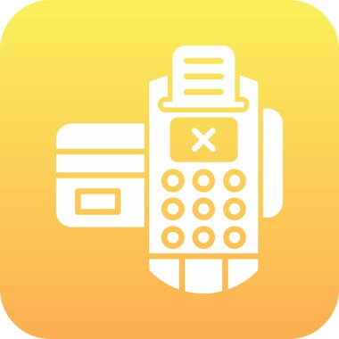 Kredi kartı simgesi ve vektör illüstrasyonlu alışveriş arabası