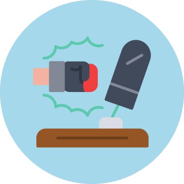 moda düz simgesi, vektör illüstrasyonu