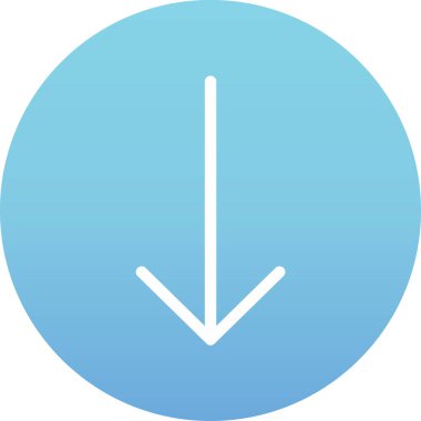 ok aşağı ok simgesi dolu - taslak biçimi