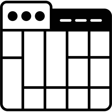 Takvim. Web simgesi basit illüstrasyon