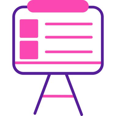 Modern eğitim ikonunun vektör illüstrasyonu