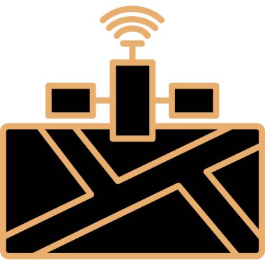 router simgesi vektör illüstrasyonu