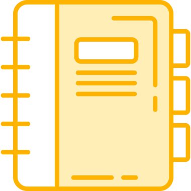 belge dosya simgesi vektör illüstrasyonu