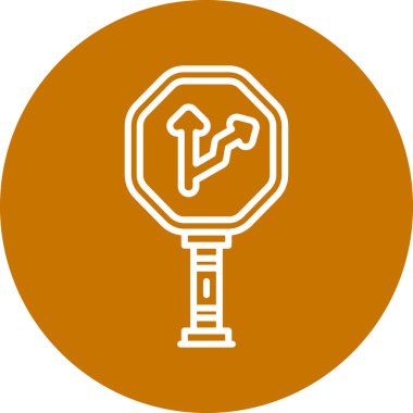 Seo ve simgenin vektör illüstrasyonu