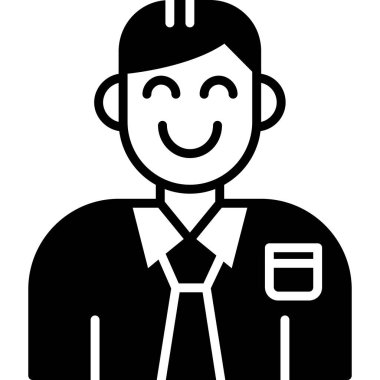 öğrenci erkek öğretmen simgesi