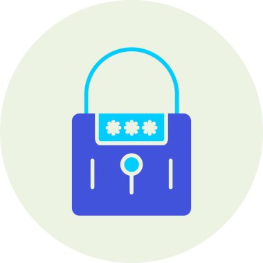 Basit vektör simgesi, güvenlik çizimi