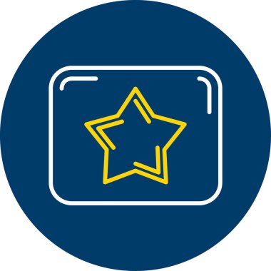 favori simge vektör illüstrasyonu