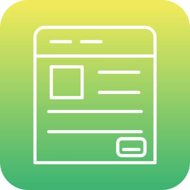 vektör belgesi web simgesi