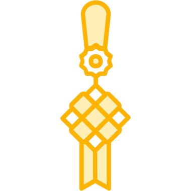 altın kolye simgesi, özet biçimi