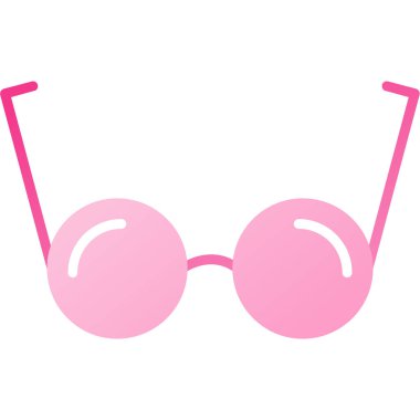 gözlük simgesi modern vektör illüstrasyonu