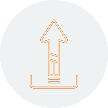 Yol işaretinin vektör illüstrasyonu