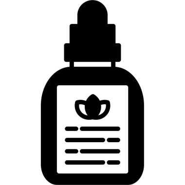 şişe simgesi vektör illüstrasyonu