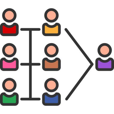 iş takımı vektör simgesi