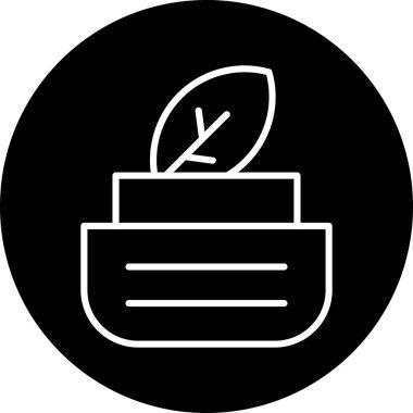 Modern simgenin vektör illüstrasyonu