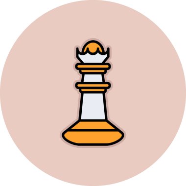 Satranç King vektör simgesi