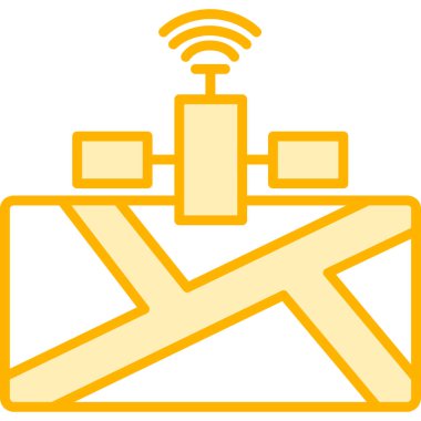 E-posta. Web simgesi basit illüstrasyon