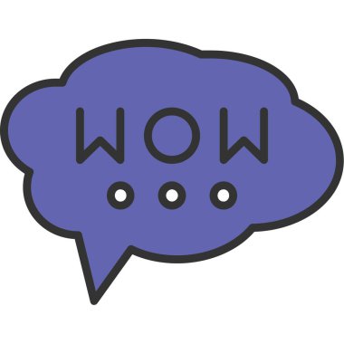 Renk arkaplanı üzerine metin içeren konuşma baloncukları