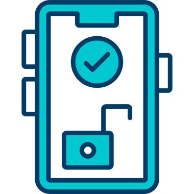 Pil. Web simgesi basit illüstrasyon