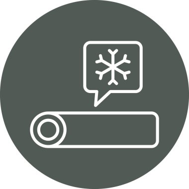 Modern simgenin vektör illüstrasyonu