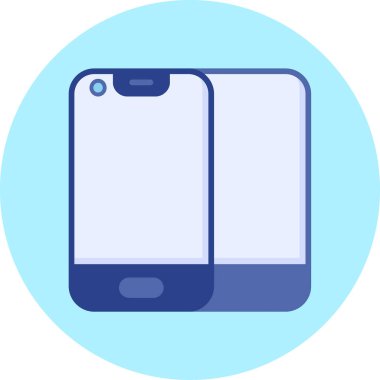 - Telefon. Web simgesi basit illüstrasyon