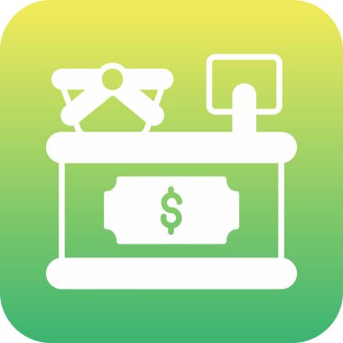 Vektör illüstrasyonu, simge ögesi arkaplanı