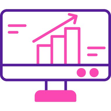 bilgisayar simgesi vektör illüstrasyonu