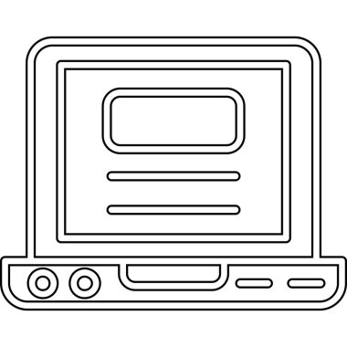 elektronik aygıt teknoloji simgesi