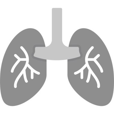 akciğer simgesi, satır biçimi