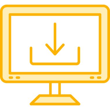 Bilgisayar monitörü. Basit tasarım