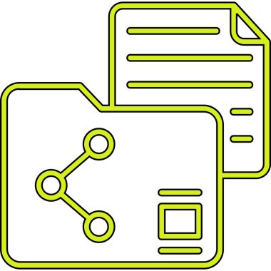 dosya simgesi, vektör illüstrasyonu