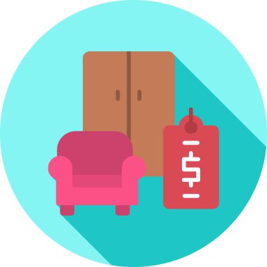 Ev Ateşi. Basit illüstrasyon