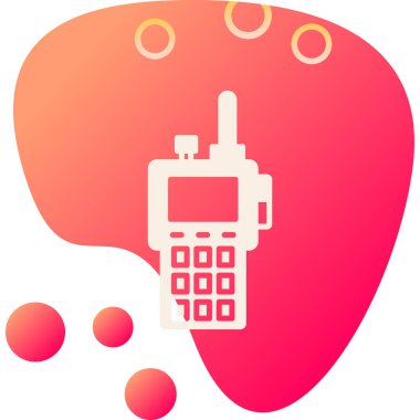 Telefonun vektör simgesi