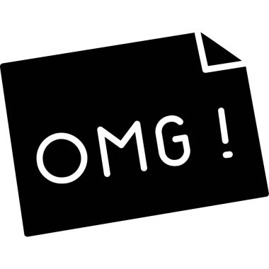 Beyaz arkaplanda konuşma baloncuğu ile siyah damganın vektör çizimi