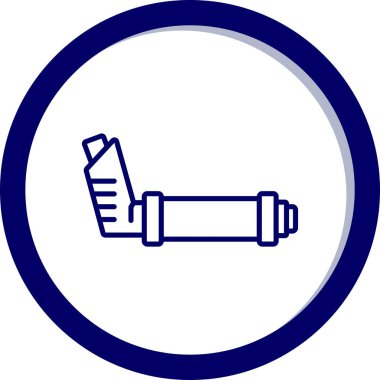 Sigara simgesinin vektör illüstrasyonu