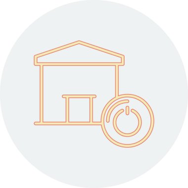 Benzersiz yapı vektörü simgesi