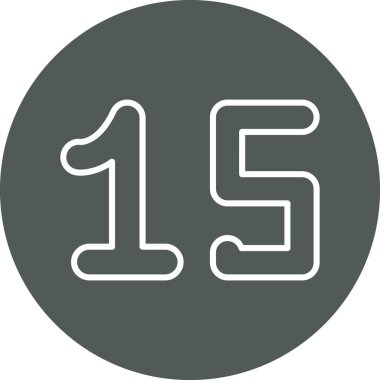 Modern b 'nin vektör illüstrasyonunda müziğin eksik simgesi