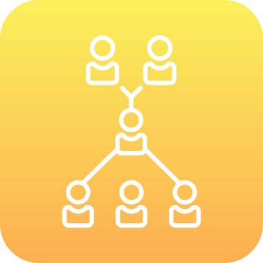 şebeke. Web simgesi basit illüstrasyon