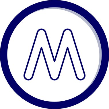 Mıknatıs Web simgesi basit illüstrasyon