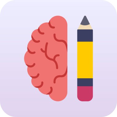 yaratıcı vektör renk çizgisi simgesi