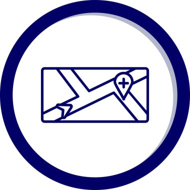 Posta simgesinin vektör illüstrasyonu