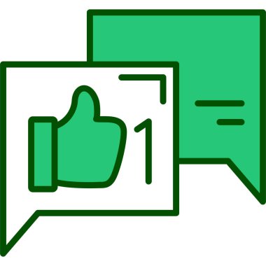 Simge vektör illüstrasyonunu parmakla