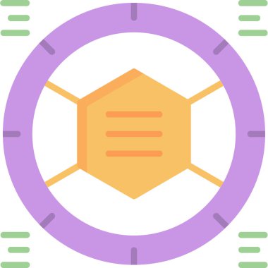 Tatlım simge vektör çizim